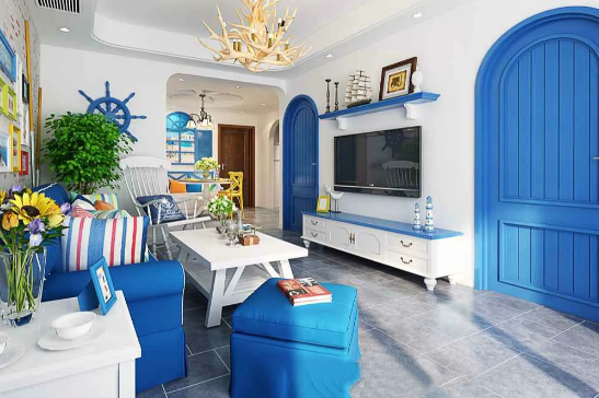 韶关地中海别墅风格装修设计，在家体验异域风情